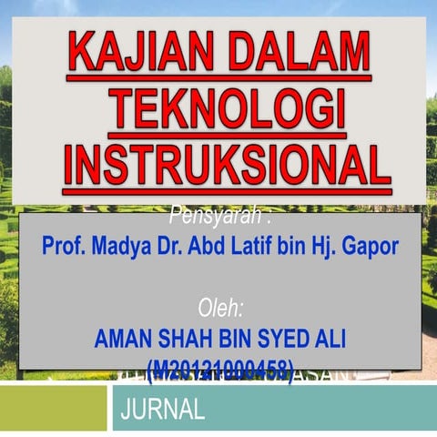 Tugasan1 kpt6054 aman_shah