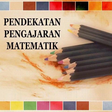 Pendekatan Pengajaran Matematik