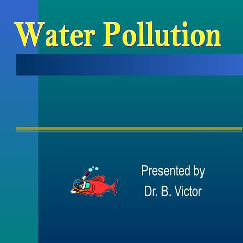 water pollution
