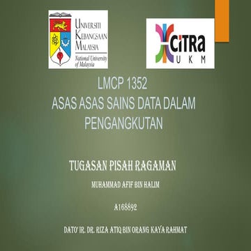 Tugasan pisah ragaman (a168892)