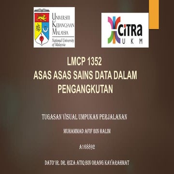 Tugasan visual umpukan perjalanan (a168892)