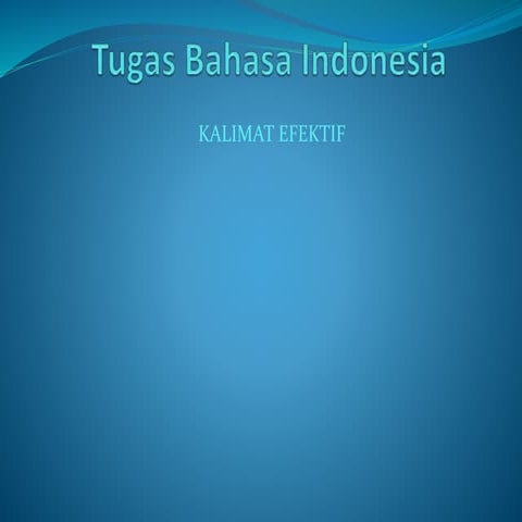Tugas bahasa indonesia Hasriani