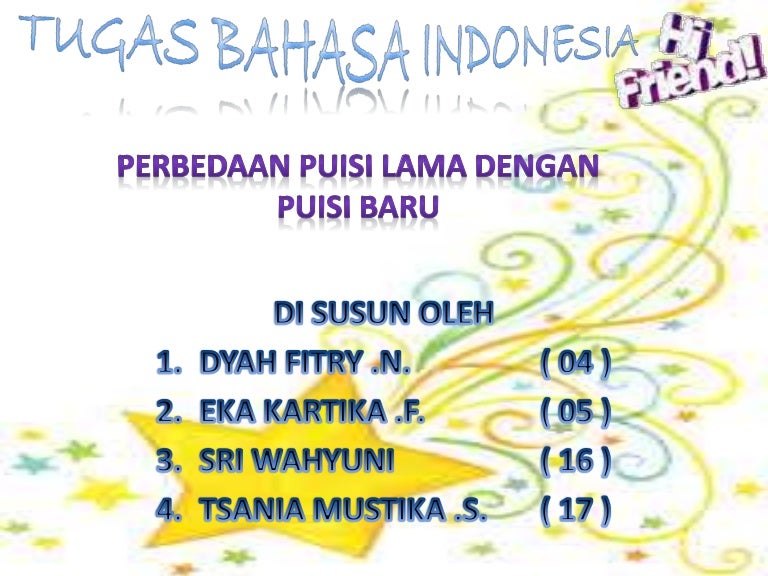 Dapatkan Gambar Perbedaan Puisi Lama Dengan Puisi Baru Terkeren by Kata Cinta