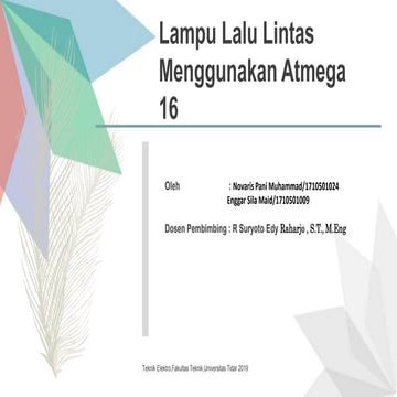 Traffic Light Miniature 