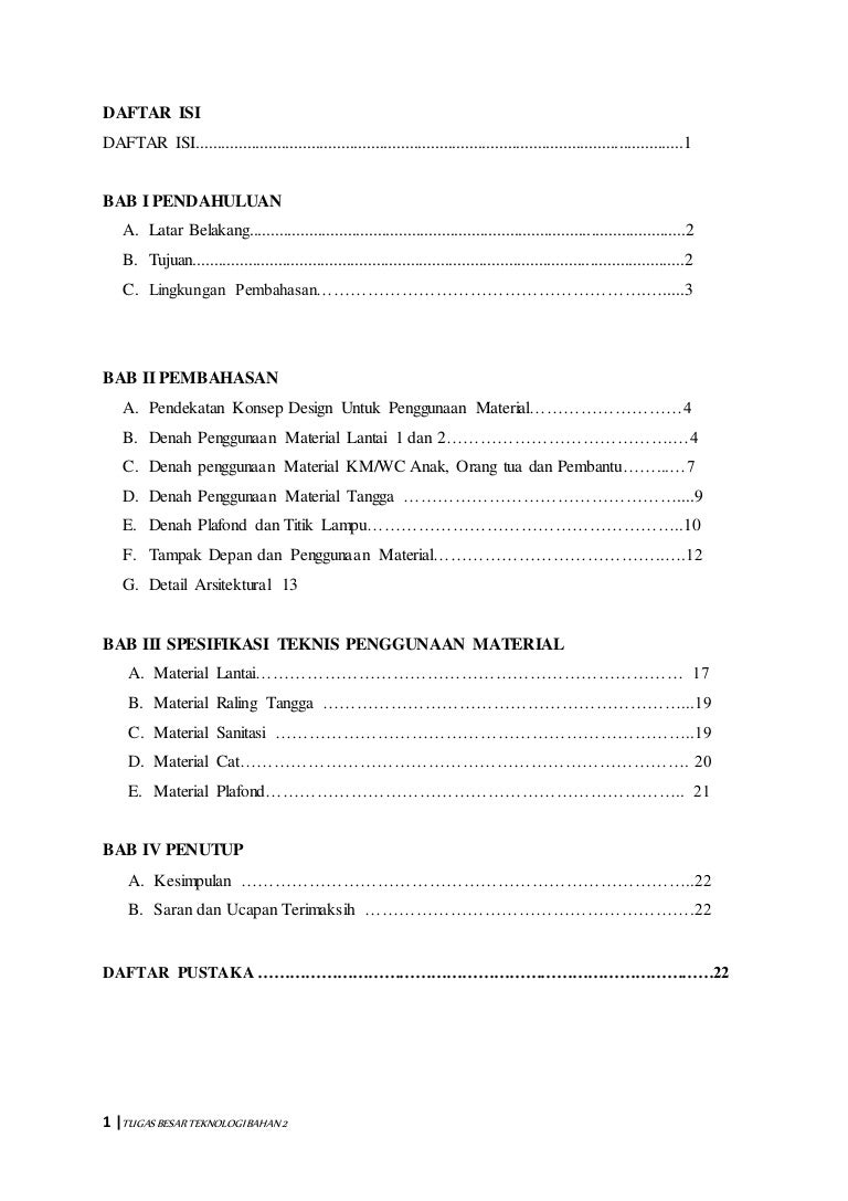 Teknologi Bahan Bangunan 2 Teknologi Bahan Bangunan 2