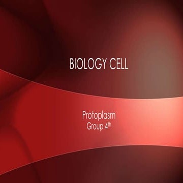 Introduction to Protoplasm