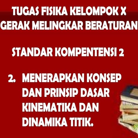 Tugas fisika kelompok x gerak melingkar