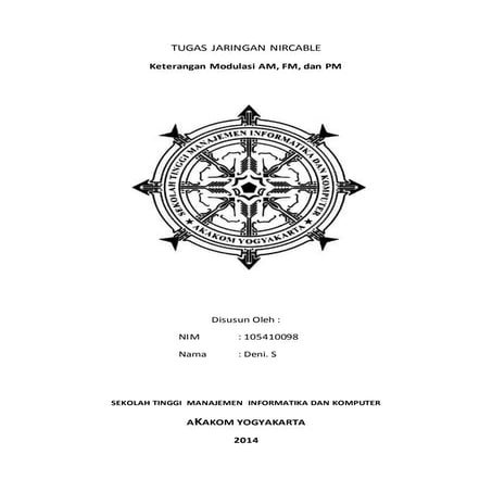 Tugas modulation AM, FM, dan PM