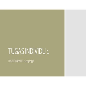Tugas individu 1