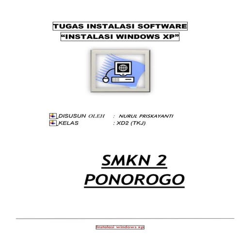 Tugas instalasi software