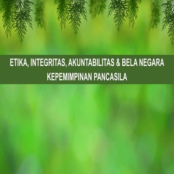 Tugas  Integritas Kepemimpinan Pancasila & Bela Negara.pptx