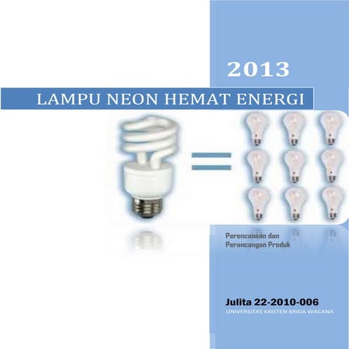 Lampu Neon Hemat Energi