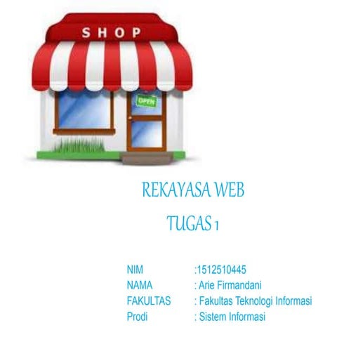 Tugas i rekayasa web arie firmandani