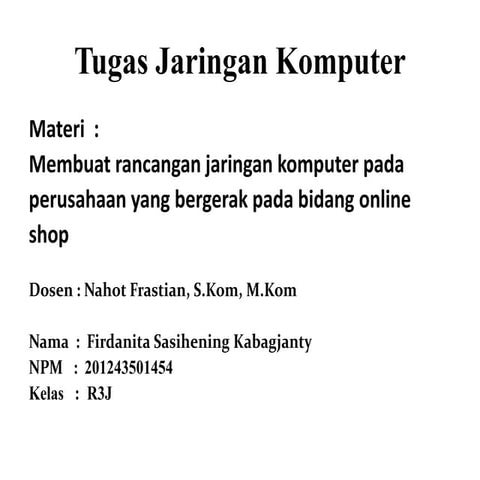Tugas jarkom firdanita sk