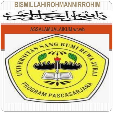  POWERPOINT MAKALH MANAJEMEN PENDAPATAN DAERAH Tugas k.1..bismillahirohmanirrohim  PASCASARJANA SABURAI LAMPUNG 15-ED