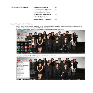 Cara Mendownload Musik, Video, Photo, Animasi, dan File