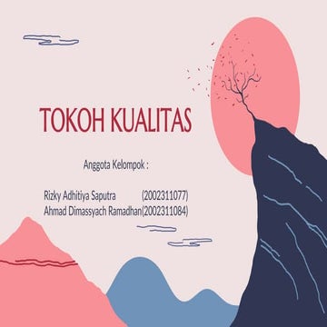 Tugas Kelompok Qc Mpro 5b Yoji Akao Pptx