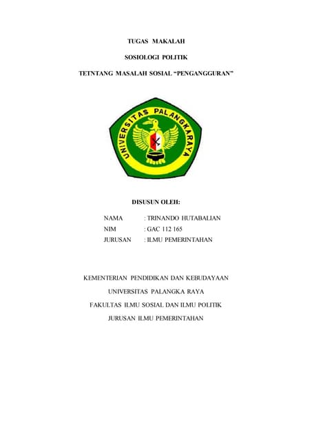 T Ugas Makalah Sosiologi Politik