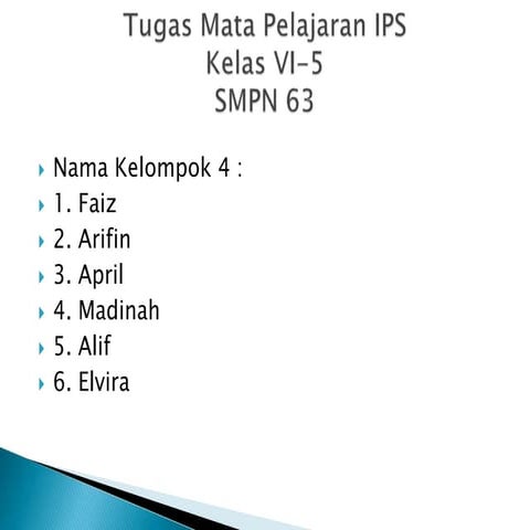 Tugas Mata Pelajaran IPS.pptx