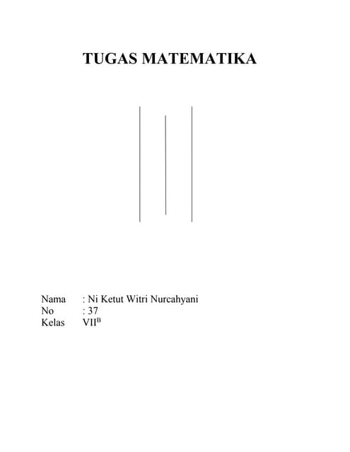 Tugas matematika
