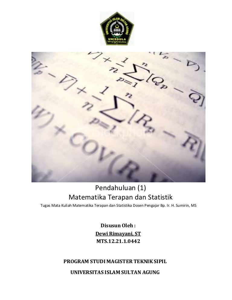 Soal dan pembahasan statistik