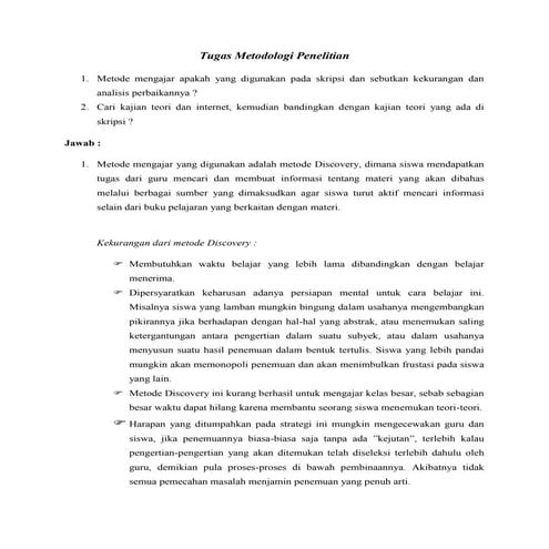 Tugas metodologi penelitian 1
