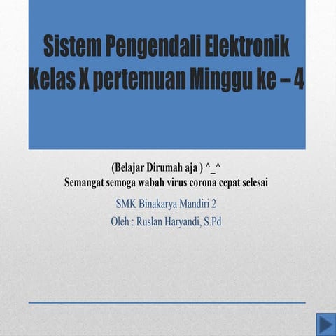 Tugas minggu ke 4 belajar dirumah