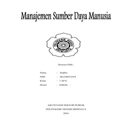 manajemen sumber daya manusia K3