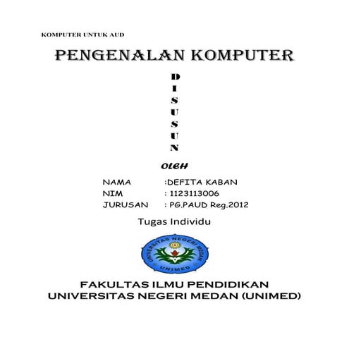 Pengenalan Komputer