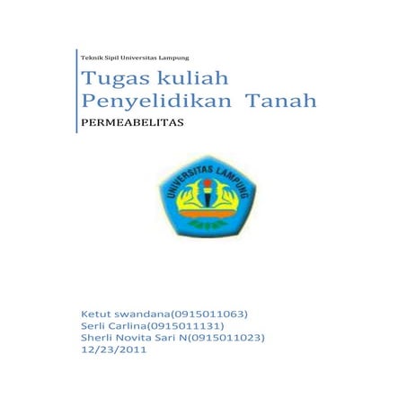Tugas penyelidikan tanah