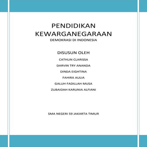 DEMOKRASI DI INDONESIA