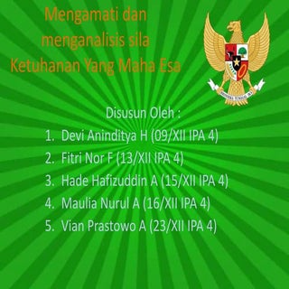 Makna dari Pancasila Sila ke-Satu