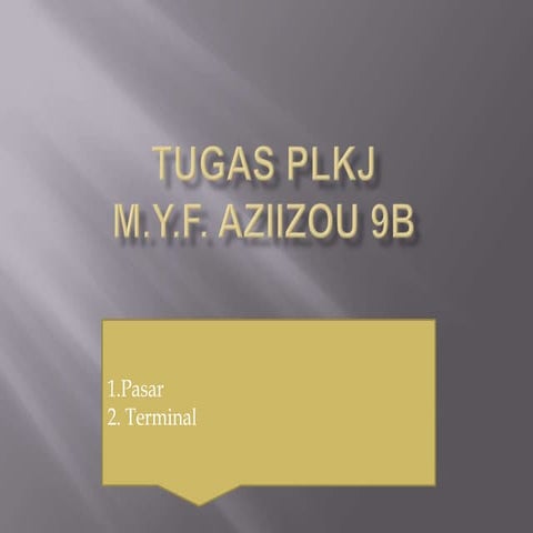 Tugas plkj | PPTX