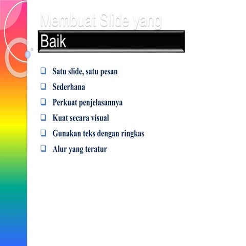 Praktek Membuat Tugas di Power Point