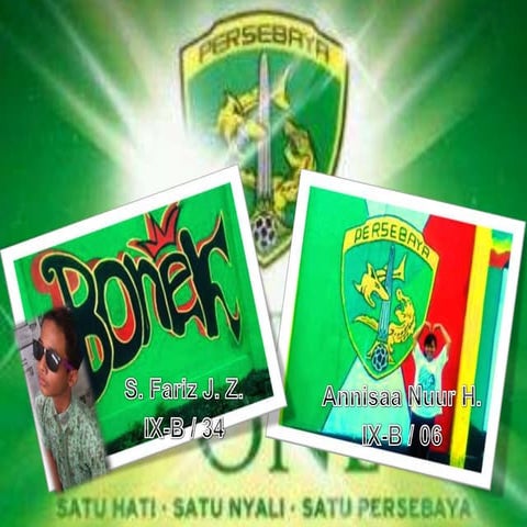 BONEK - Persebaya Surabaya (1927) | PPTX