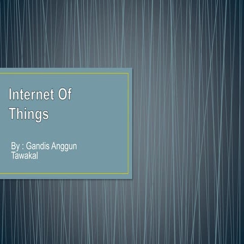 Tugas internet of things
