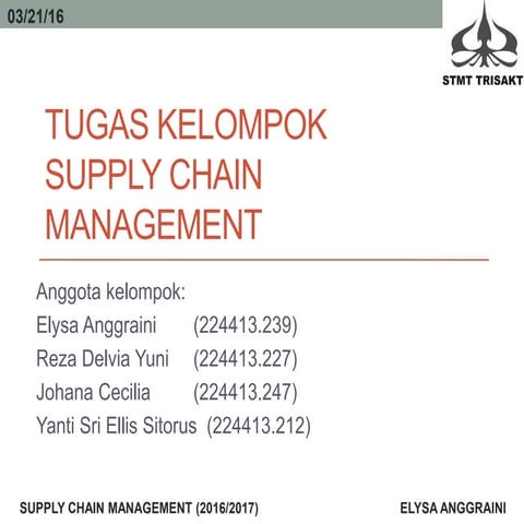 Tugas scm (unilever ppt)