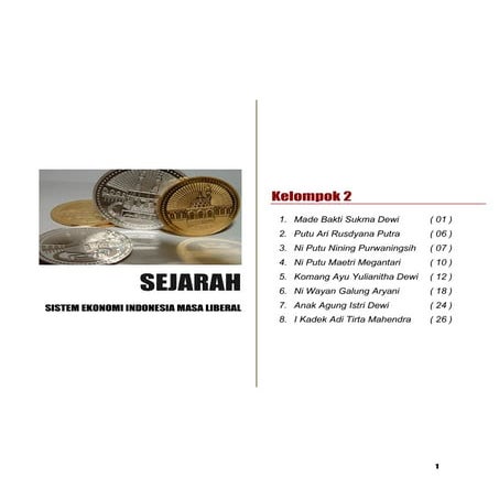 Tugas sejarah ekonomi masa liberal