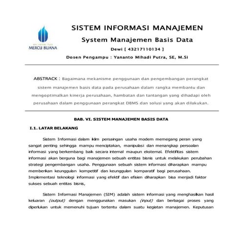 Tugas sim dewi-yananto putra mihadi-sistem menejemen basis data-2018