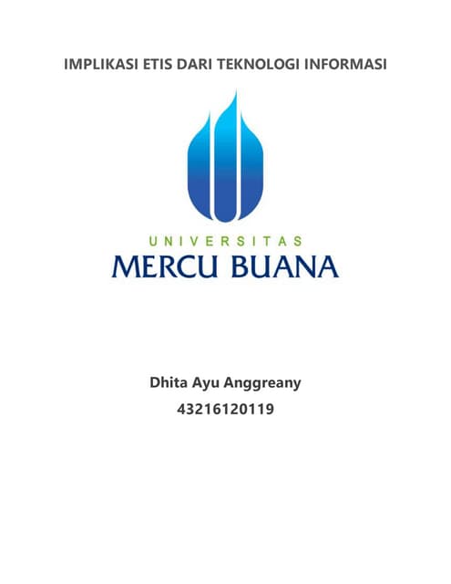 Tugas sim, dhita ayu anggreany, yananto mihadi putra, se, m.si, implikasi eti...