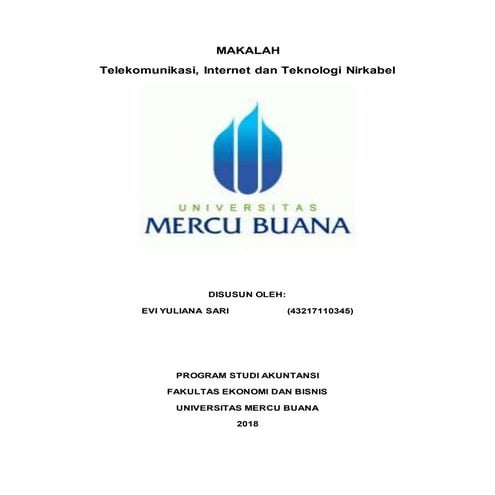 TTUGAS SIM, EVI YULIANA SARI, YANANTO MIHADI PUTRA, SE, M. Si, Telekomunikasi, Internet dan Teknologi Nirkabel, 2018