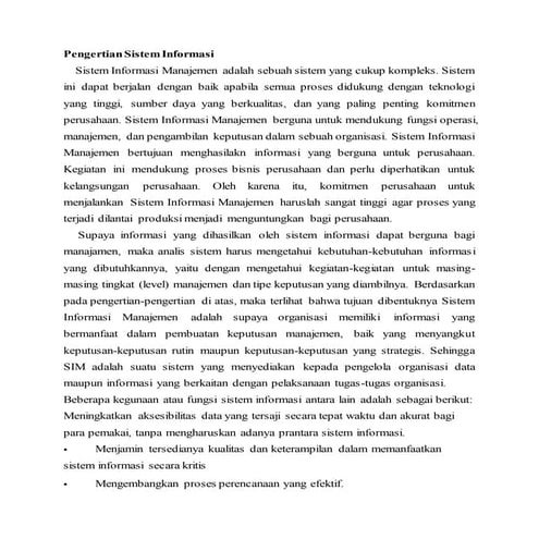 Tugas sim, yenni nalam sinaga, yananto mihadi p., s.e., m.si., cma., informas...