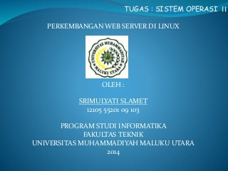 Tugas sistem operasi II