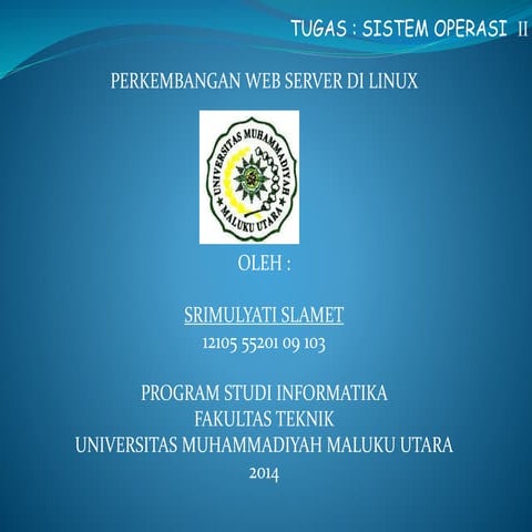 Tugas sistem operasi II