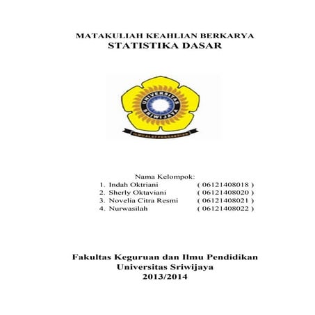 Tugas statistika dasar