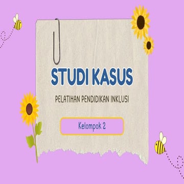 TUGAS STUDI KASUS KEL.2 UNTUK MEMBAHAS MASALAH PDPK | PDF