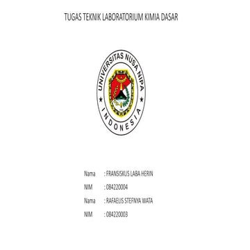 TUGAS TEKNIK LABORATORIUM KIMIA DASAR.pptx