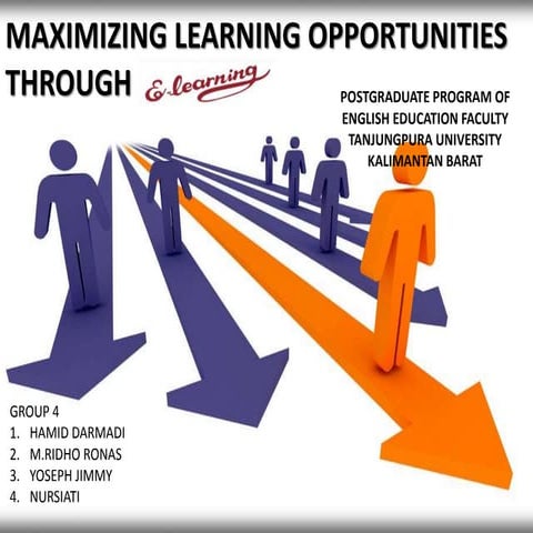 CHAPTER 4 E-Learning (Gardner and Holmes,2006)
