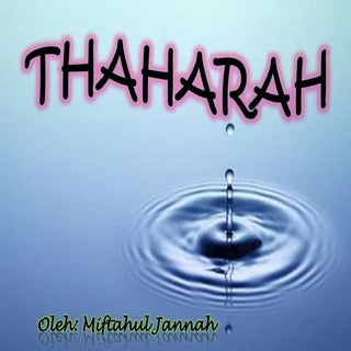Presentasi Power Point Thaharah