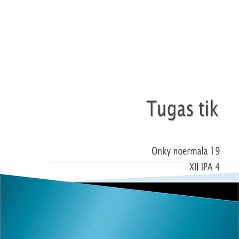 Tugas tik